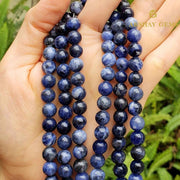 Natural Blue Sodalite String - Akshay Gems